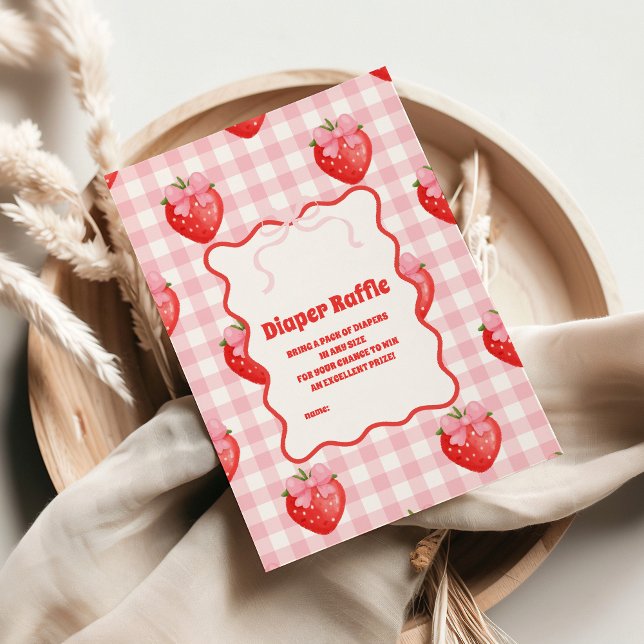 Berry Sweet Pink Diapper Raffle Begleitkarte (Von Creator hochgeladen)