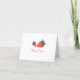 Berry Sweet Red Strawberry Vielen Dank Dankeskarte (Vorderseite)