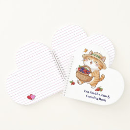 Berry Sweet Sommer Tage | Kawaii Katze Spiralnotiz Notizbuch