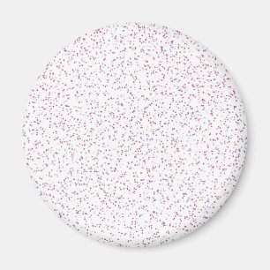 Berry Sweet Speckled Pink & Lila Dots Magnet