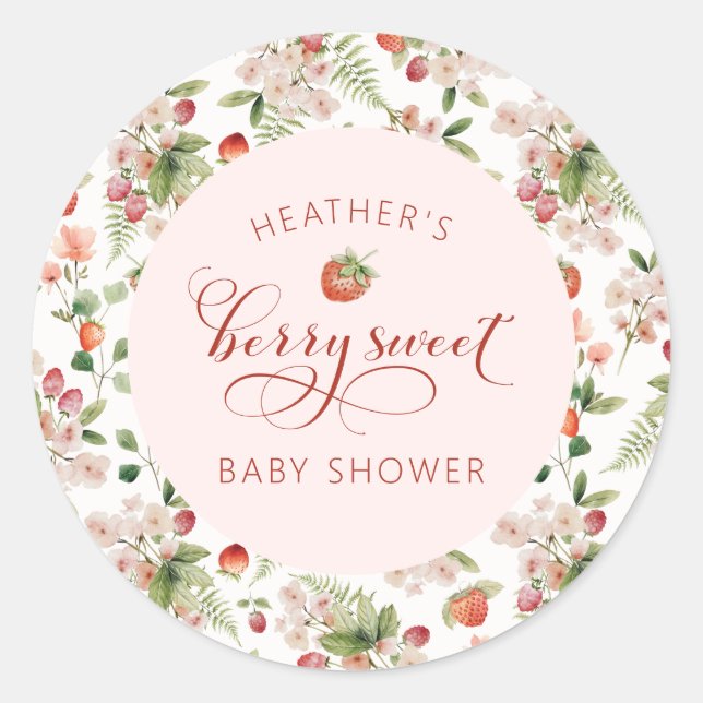 Berry Sweet Sticker (Vorderseite)