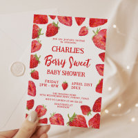 Berry Sweet Strawberry Baby Shower
