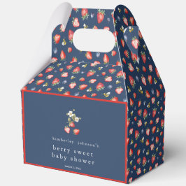 Berry Sweet Strawberry Girl Baby Showbox Geschenkschachtel