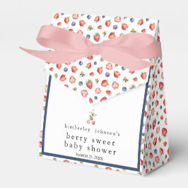 Berry Sweet Strawberry Girl Baby Showbox Geschenkschachtel