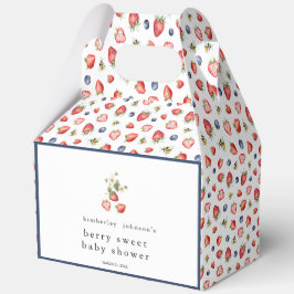 Berry Sweet Strawberry Girl Baby Showbox Geschenkschachtel