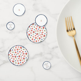 Berry Sweet Strawberry Girl Babydusche Konfetti