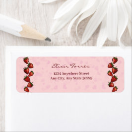 Berry Sweet Strawberry Hearts Baby Shower