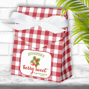 Berry Sweet Strawberry Thema Babydusche Geschenkschachtel