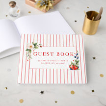 Berry Sweet Thema Erdbeer-Streifen-Brautjungfernpa