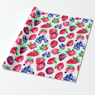 Berry Sweet Wrapping Paper Geschenkpapier