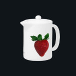 Berry Tea Pot<br><div class="desc">Nicht nur für Erdbeertee. Dieses einfache,  moderne Design wird mit jedem Tee großartig sein.</div>