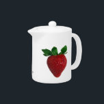 Berry Tea Pot<br><div class="desc">Nicht nur für Erdbeertee. Dieses einfache, moderne Design wird mit jedem Tee großartig sein.</div>