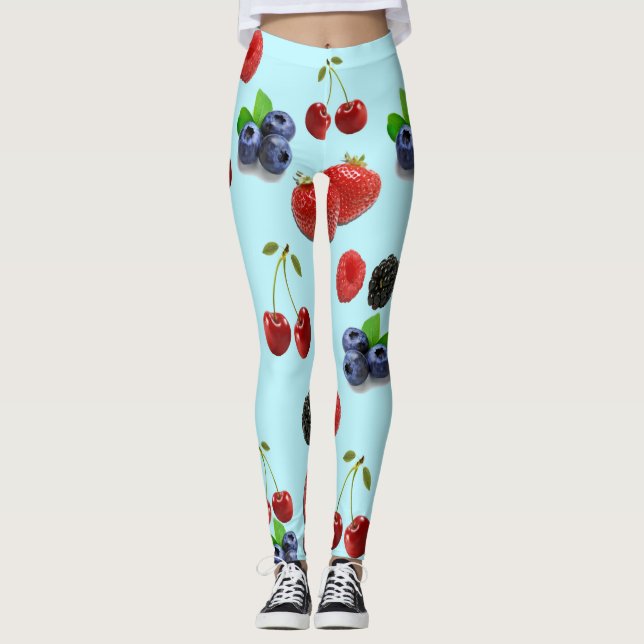 Berry Texture Leggings (Vorderseite)