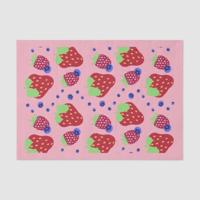 Berry Tissue Paper Seidenpapier (Vorderseite)