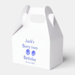 Berry two birthday blue berry add name date kids r geschenkschachtel