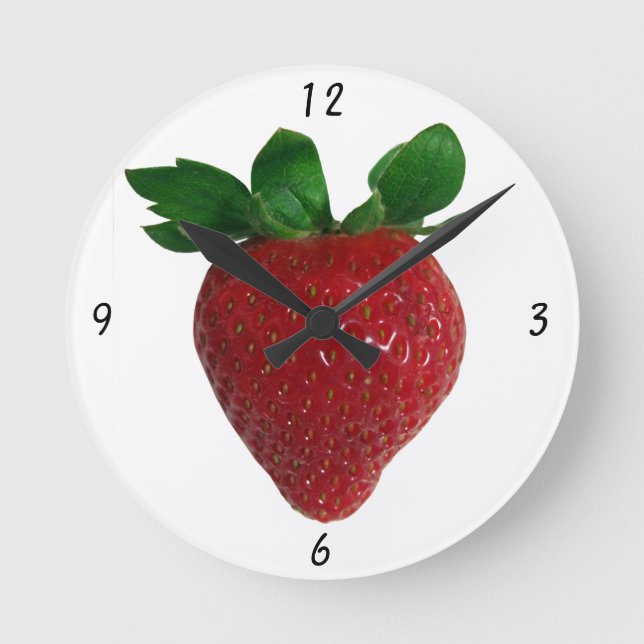 Berry Wall Clock Runde Wanduhr (Vorderseite)