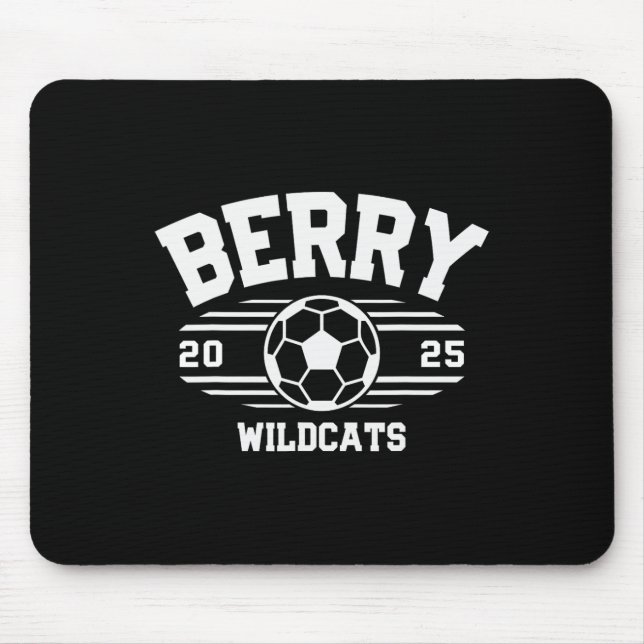 Berry Wildcats Fußball Byll 2025  Mousepad (Vorne)