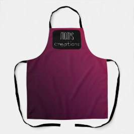 Berry Wine All-over Print Schürze