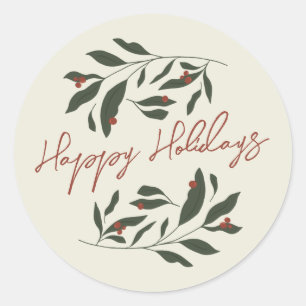 Berryful Botanic Christmas Sticker