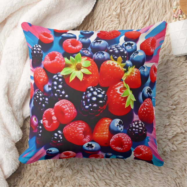 Berrylicious Burst Delight Kissen (Decke)
