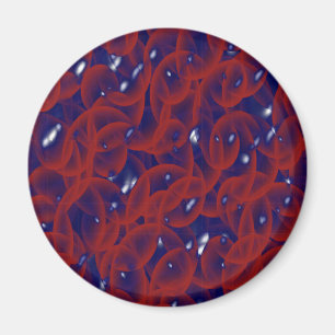 Berrythrocyte Jells Round Magnet
