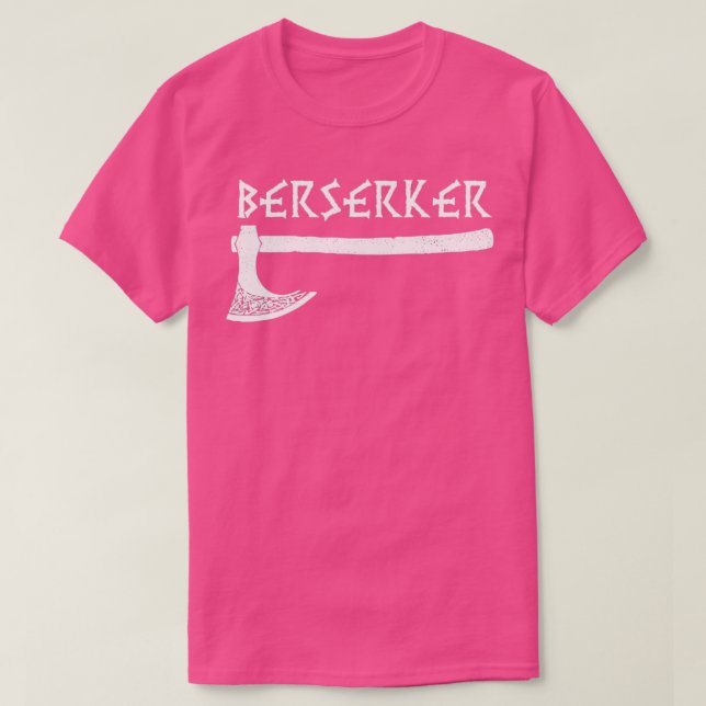 Berserker ax viking krieger T-Shirt (Design vorne)