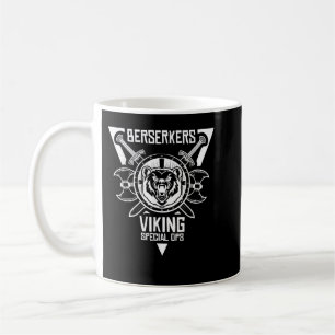Berserker-Shirt Wikinger Special Ops Bär Kaffeetasse