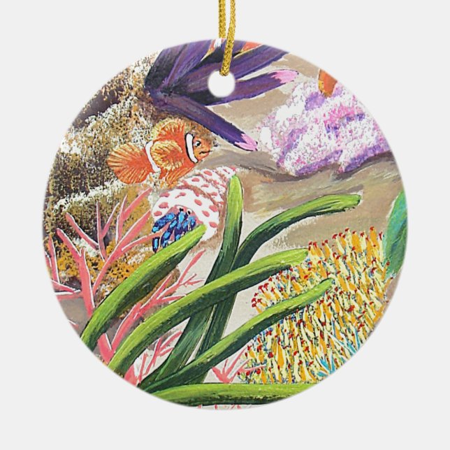 Bersten Keramik Ornament (Vorne)