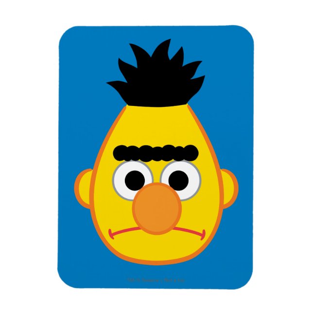 Bert Angry Face Magnet (Vertikal)
