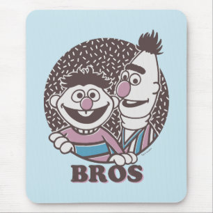 Bert & Ernie   Brüder Mousepad
