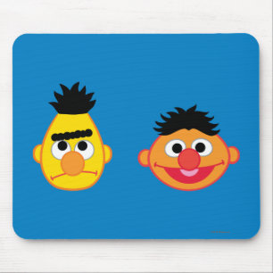 Bert & Ernie Emojis Mousepad