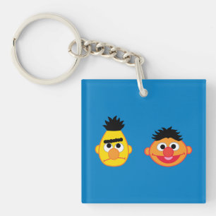 Bert & Ernie Emojis Schlüsselanhänger