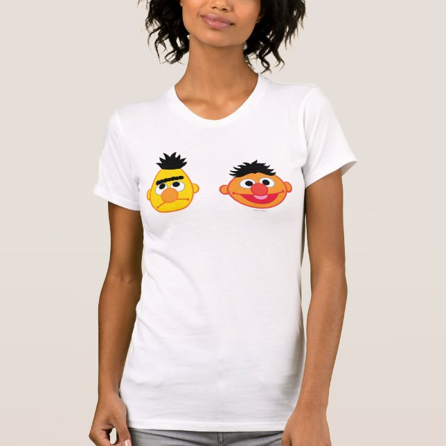 Bert & Ernie Emojis T-Shirt (Vorderseite)