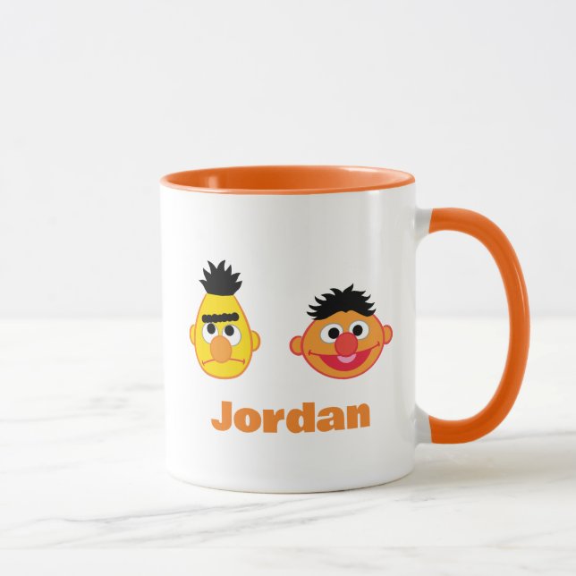 Bert & Ernie Emojis Tasse (Rechts)