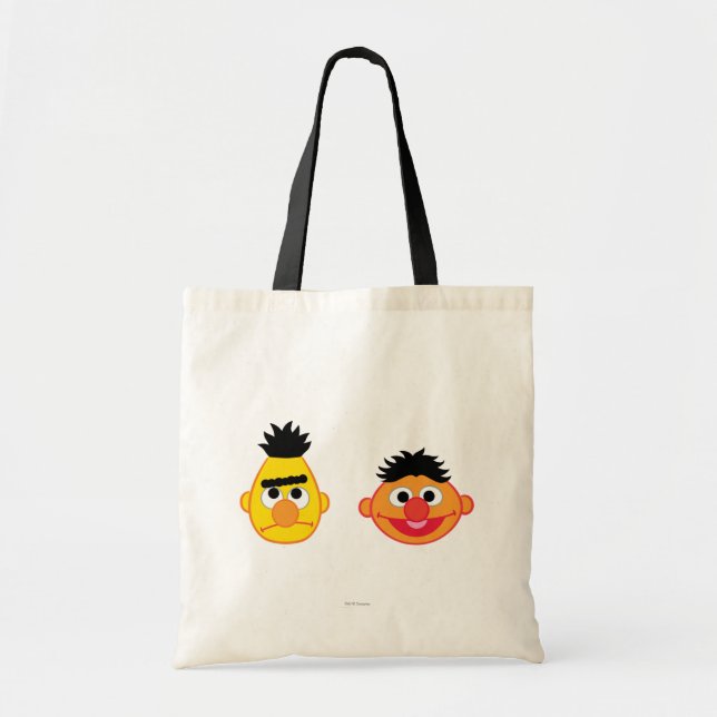Bert & Ernie Emojis Tragetasche (Vorne)