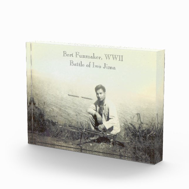 Bert Funmaker WWII Fotoblock (Rechts)