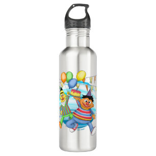 Bert und Ernie Birthday Balloons Edelstahlflasche