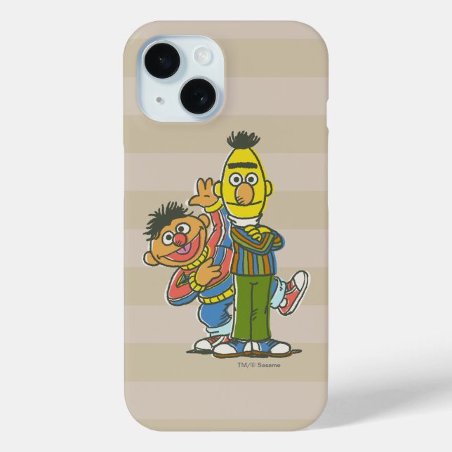 Bert und Ernie Classic Style Case-Mate iPhone Hülle (Rückseite)