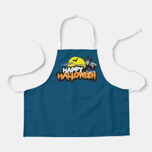Bert und Ernie Frohe Halloween Schürze