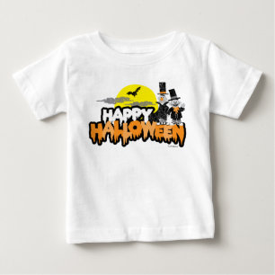 Bert und Ernie   Frohes Halloween Baby T-shirt