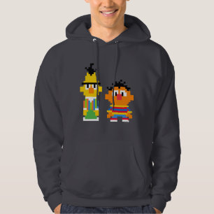 Bert und Ernie Pixel Art Hoodie