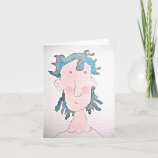 Bertha Blob notecard Karte