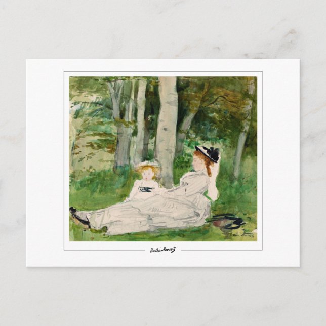 Berthe Morisot #100 - Fine Art Postkarte (Vorderseite)