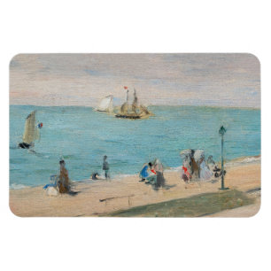 Berthe Morisot - Am Strand, Les Petites-Dalles Magnet