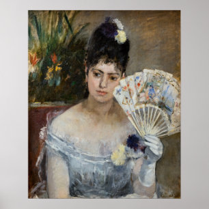 Berthe Morisot - Auf dem Bal Poster