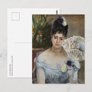 Berthe Morisot - Auf dem Bal Postkarte