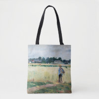 Berthe Morisot - Auf dem Weizenfeld in Gennevillie