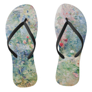 Berthe Morisot - Der Garten in Bougival Flip Flops