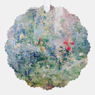 Berthe Morisot - Der Garten in Bougival Ornament Karte