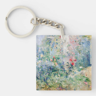 Berthe Morisot - Der Garten in Bougival Schlüsselanhänger